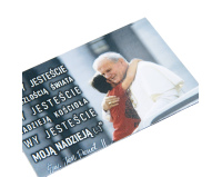 Magnes ze świętym Janem pawłem II „Wy jesteście moją nadzieją”