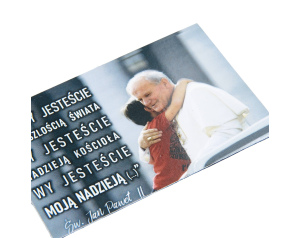 Magnes ze świętym Janem pawłem II „Wy jesteście moją nadzieją”