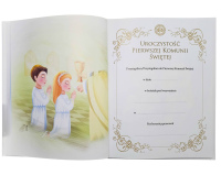 Pamiątka Pierwszej Komunii Świętej książeczka