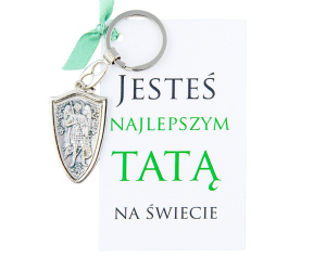 Brelok dla Taty – Tarcza Św. Michała Archanioła