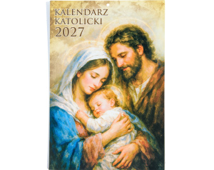 Kalendarz katolicki 2027 Święta Rodzina – religijny kalendarz ścienny na rok 2027