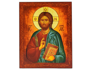 Ikona religijna – Jezus Pantokrator w geście błogosławieństwa