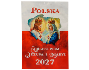 Kalendarz ścienny Patriotyczny Polski na 2027 rok