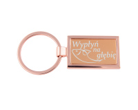 Brelok „Wypłyń na głębię” z symbolem ryby