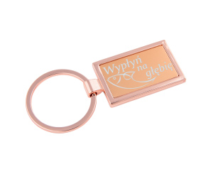 Brelok „Wypłyń na głębię” z symbolem ryby