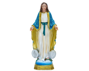 Figurka Matka Boża Niepokalana, Cudowny Medalik 40 cm - figura religijna do domu