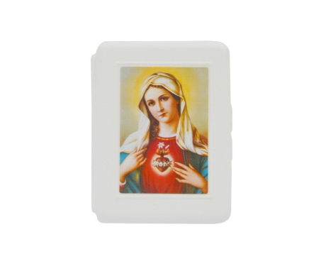 Pudełko na różaniec Serce Maryi