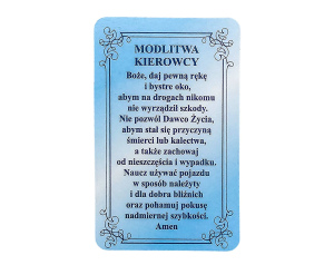 Obrazek św. Krzysztofa „Prowadź nas” – patron kierowców