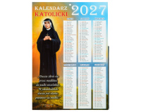 Kalendarz Katolicki Planszowy z Jezusem Miłosiernym 2027