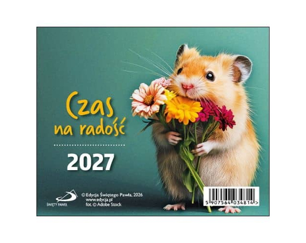Kalendarz Na Biurko 2027 - Czas Na Radość