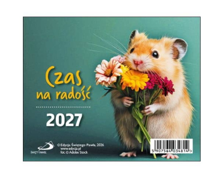 Kalendarz Na Biurko 2027 - Czas Na Radość