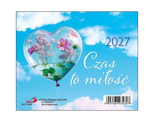 Kalendarz Na Biurko 2027 - Czas To Miłość