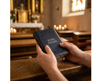 Pismo św. Biblia Tysiąclecia mała - granatowa paginowana