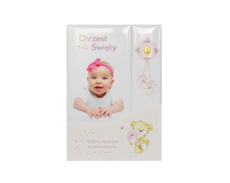 Pamiątka Chrztu Świętego Album (Dziewczynka)