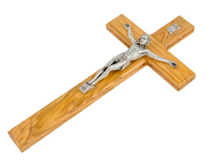 Krzyż oliwny klasyczny, szeroki 29 cm