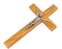 Krzyż z drzewa oliwnego 18 cm