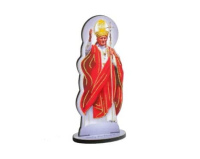 Figurka Święty Jan Paweł II Czerwona 10 cm