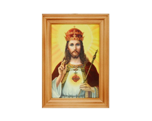 Obrazek Chrystus Król w ramce