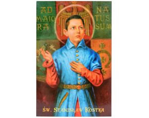 Obrazki Święty Stanisław Kostka wzór 2