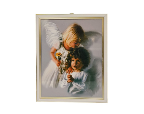 Anioł Stróż w Białej Ramce