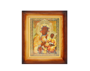 Obraz Matka Boska Częstochowska Bursztynowa