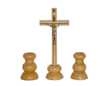 Komplet kolędowy drewniany