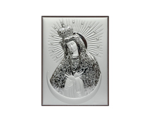 Obrazek srebrny Matka Boża Ostrobramska