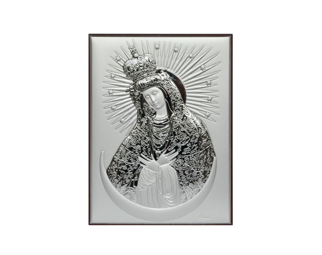 Obrazek srebrny Matka Boża Ostrobramska