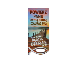 Zakładka do książki magnetyczna Powierz Panu