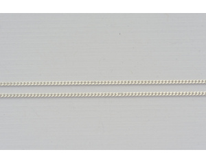 Łańcuszek srebrny komunijny pancerka 45 cm drobna