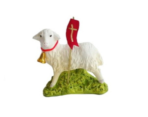 Baranek Wielkanocny stojący