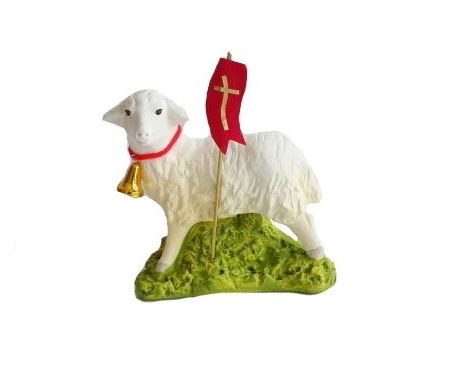 Baranek Wielkanocny stojący