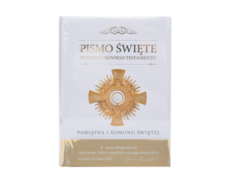 Biblia Rodzinna - Pamiątka I Komunii Świętej
