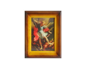 Obrazek ze świętym Michałem Archaniołem obrazek 3D