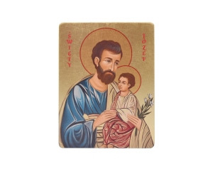 Ikona Św. Józef 12x16