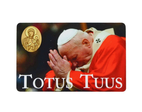 Magnes św. Jan Paweł II Totus Tuus