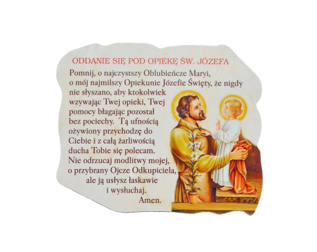 Magnes św. Józef z modlitwą