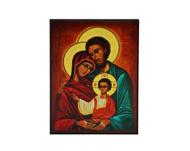 Obrazek z ikoną Świętej Rodziny