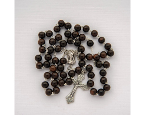 Różaniec z Drewna Hebanu