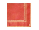 Serwetka klasyczna czerwona pasek