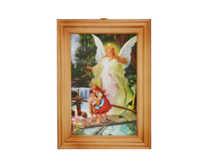 Obrazek w ramce Anioł Stróż na Kładce