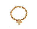 Różaniec drewniany 10 Bransoletka drobna
