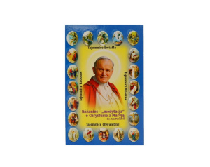 Obrazki Tajemnice Różańcowe z Janem Pawłem II