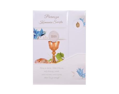 Pamiątka Pierwszej Komunii Świętej Kielich