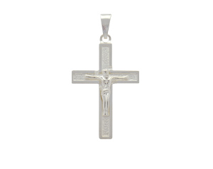 Krzyżyk srebrny duży