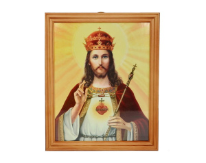 Obrazek Chrystus Król w ramce