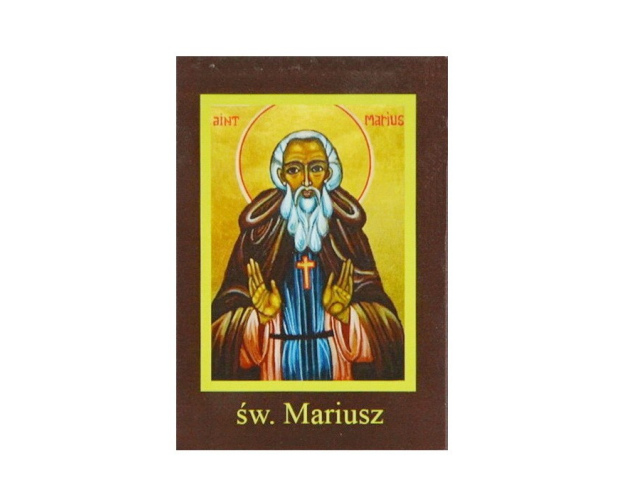 Święty Mariusz - Ikona Patrona