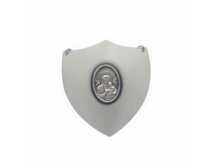 Ryngraf srebrny z Matką Boską Nieustającej Pomocy średnia