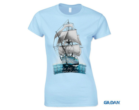 Koszulka Damska Nie Bój się Wypłyń na Głębie