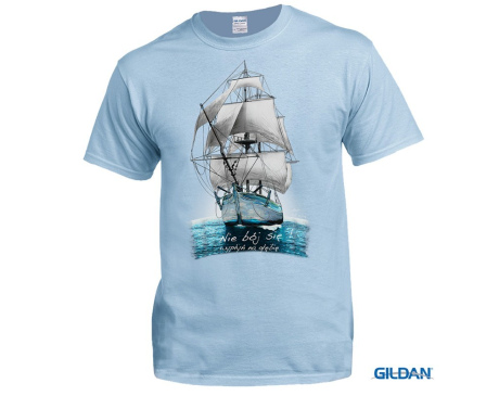 Koszulka Męska Nie Bój się Wpłyń na Głębie